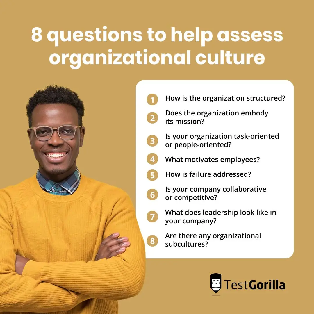 8 questions to help assess organizational culture