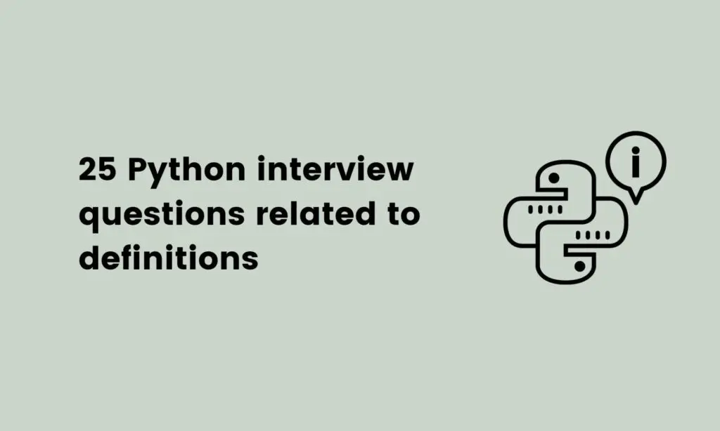 100 Python interview questions TestGorilla