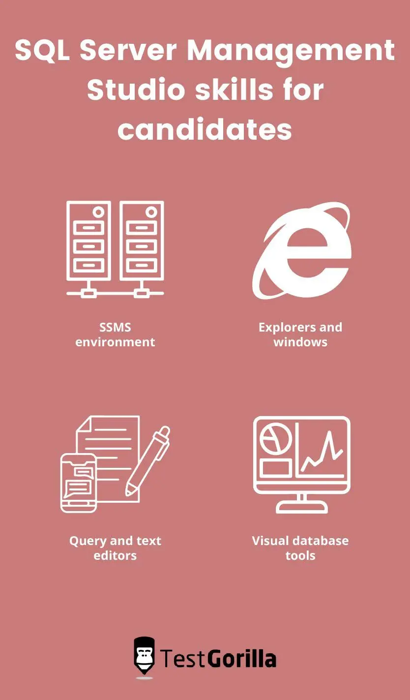 SQL Server Management Studio test | Screening assessment - TG