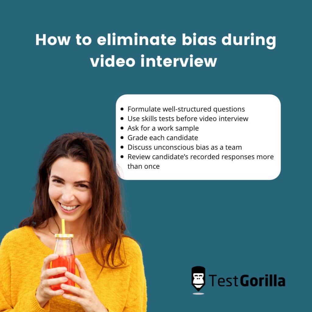 ways recruiters can avoid unconscious bias during an interview