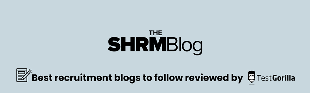 SHRM blog recruitment