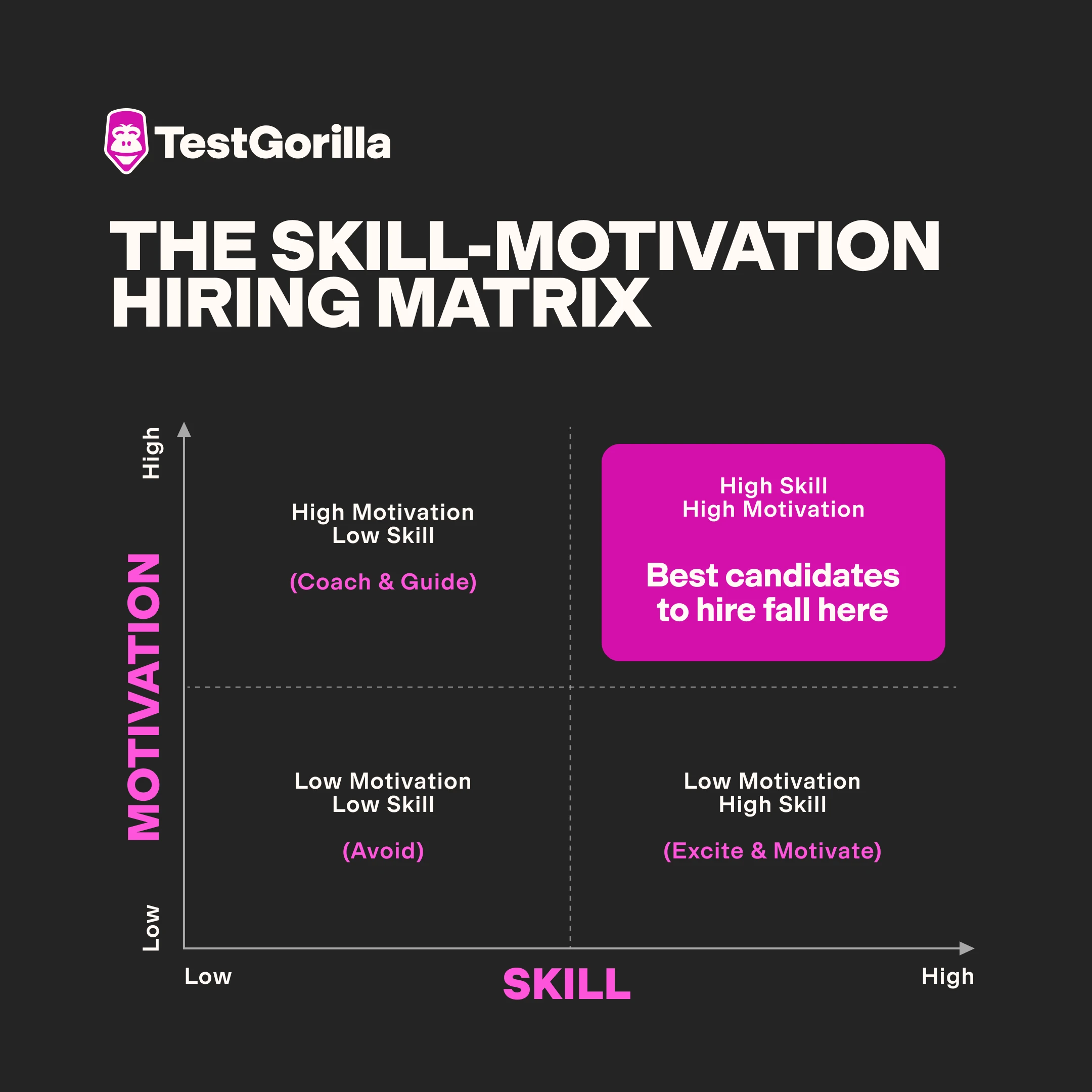 graphic for motivation-skill matrix