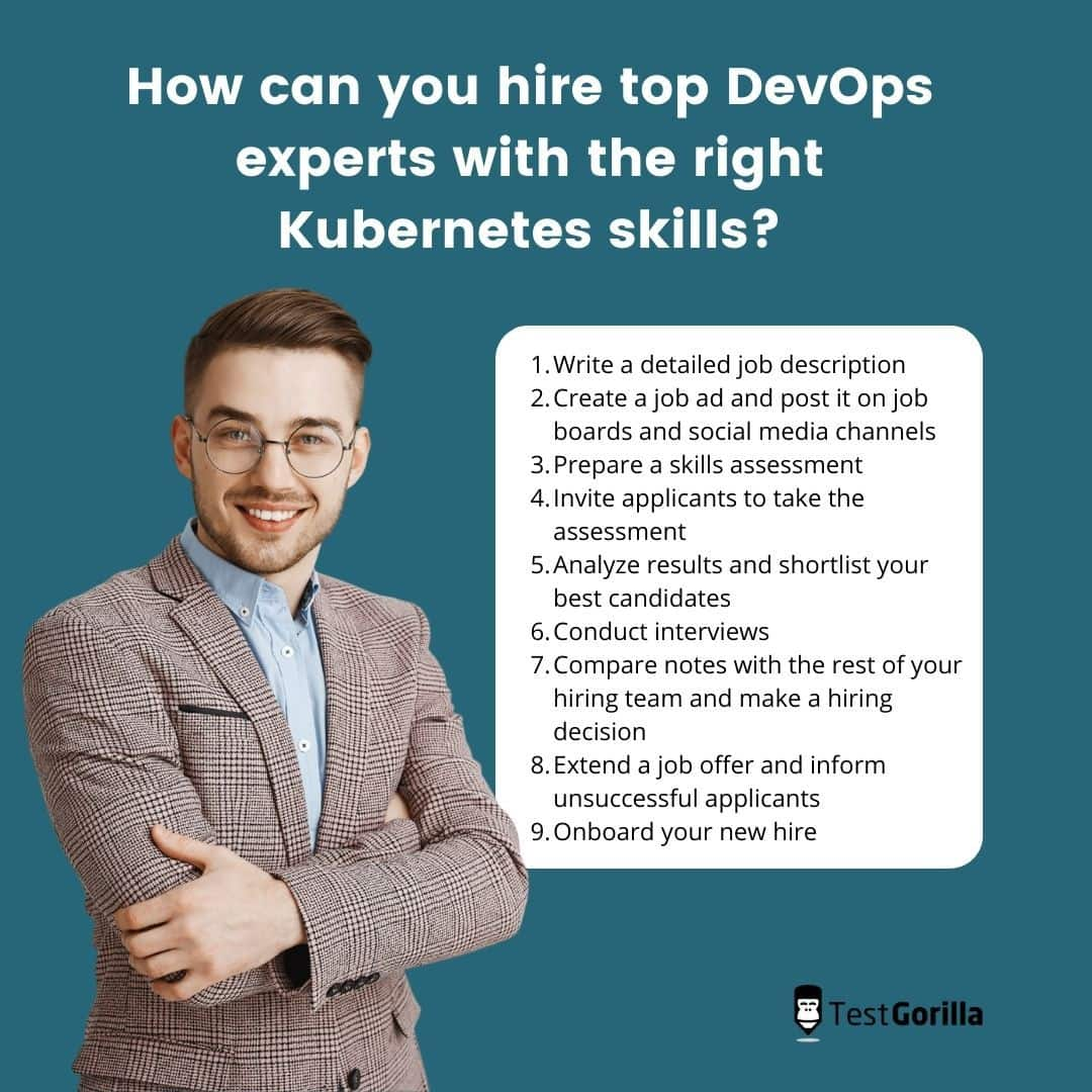 How can you hire top DevOps experts with the right Kubernetes skills? 