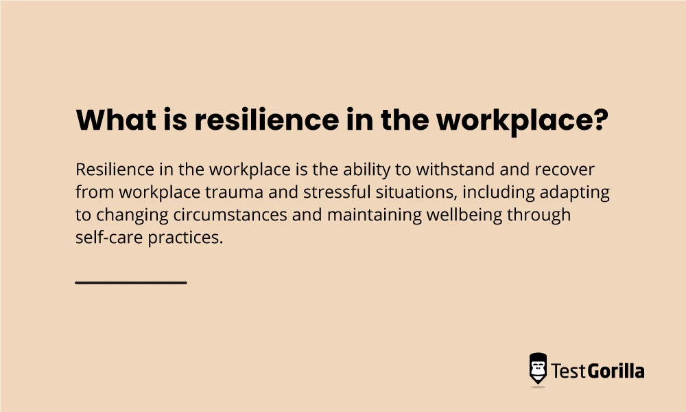 Building resilience in the workplace: 10 top tips - TG