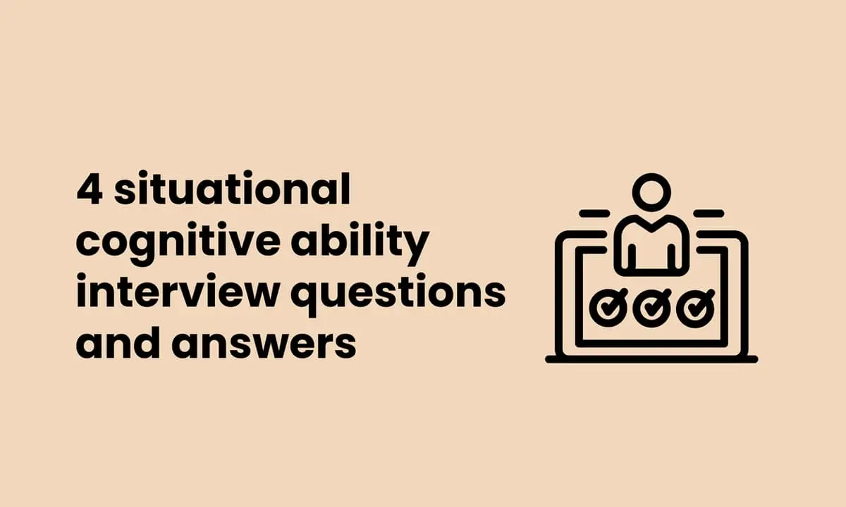 banner image for situational cognitive ability interview questions and answers