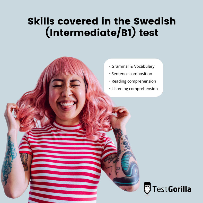 skills in swedish b1 test