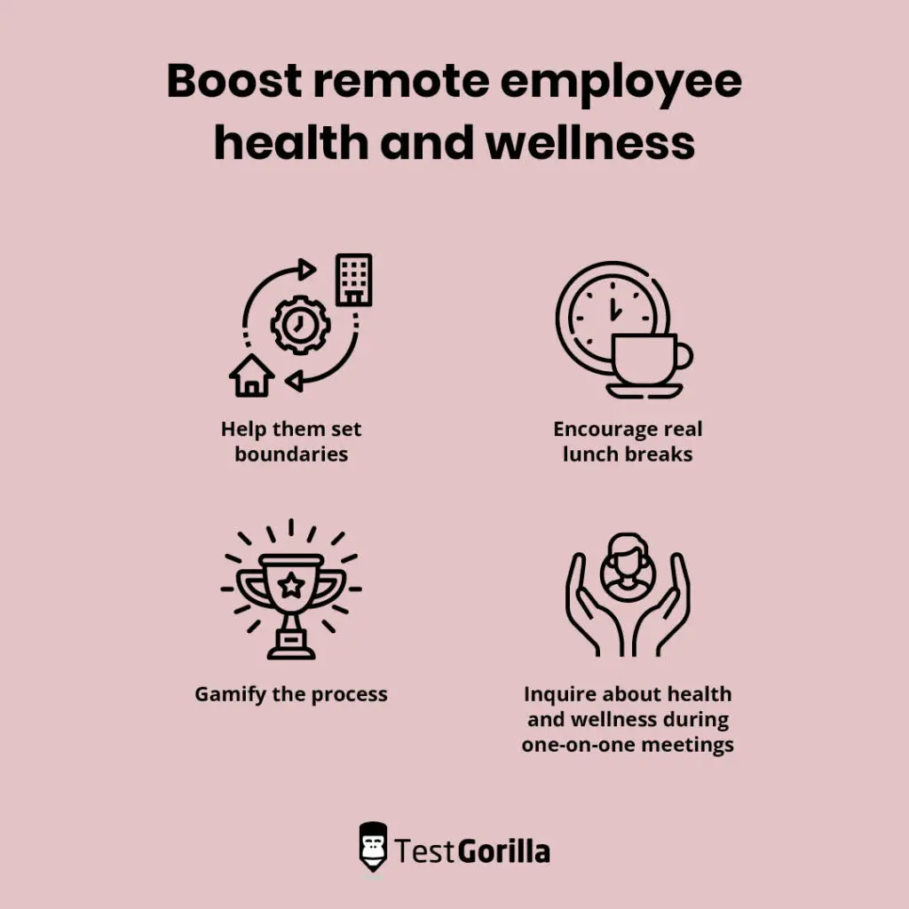 Boost remote employee health and wellness