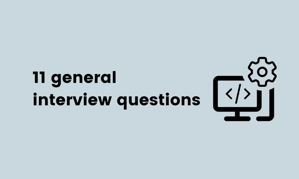 general interview questions