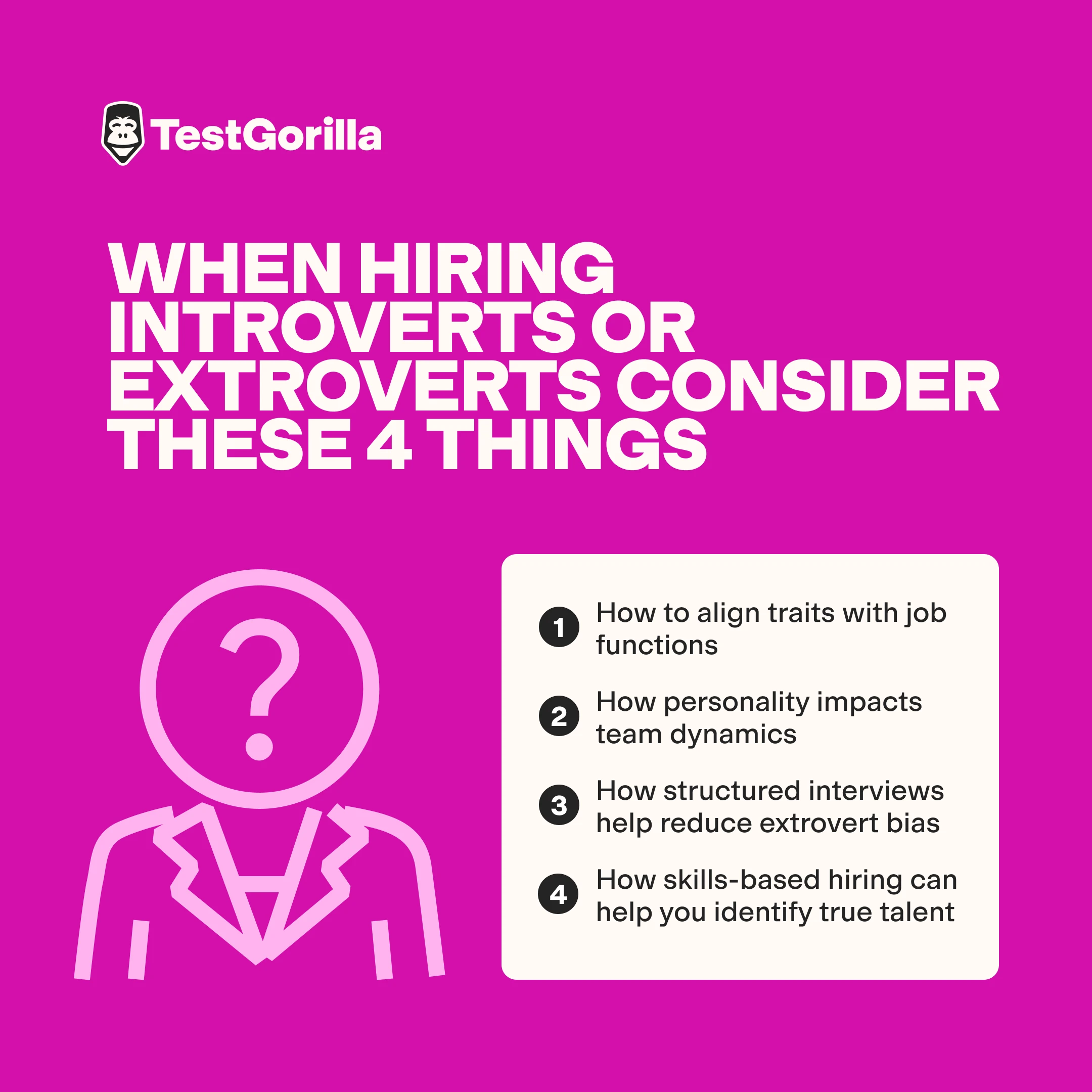 When hiring introverts or extroverts consider these 4 things graphic