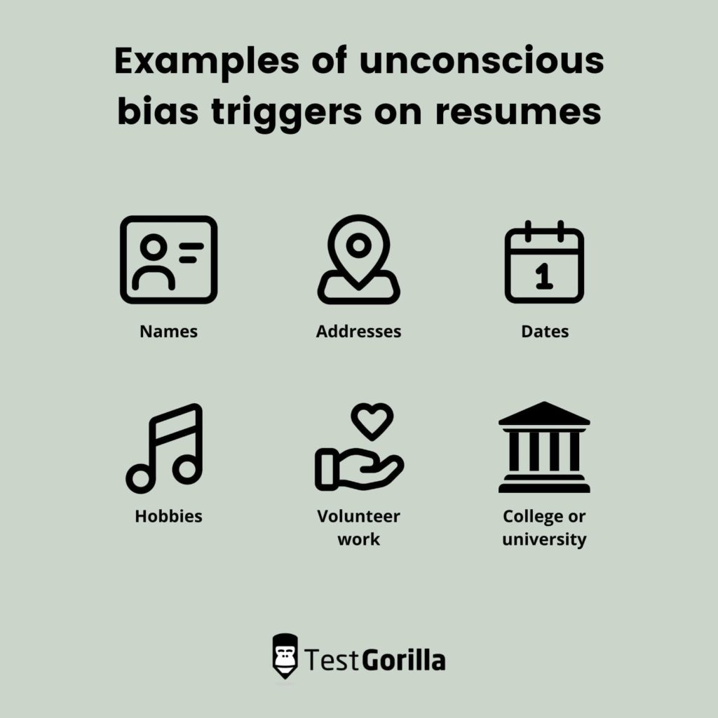  examples of unconscious biases in recruiters on resumes