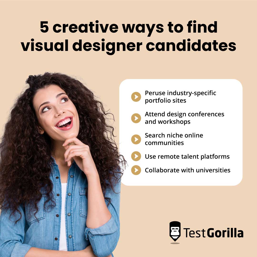5 creative ways to find visual designer candidates graphic