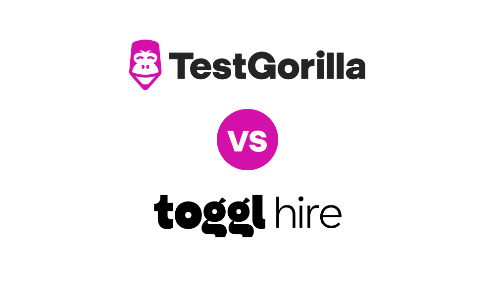 TestGorilla vs Toggl hire comparison
