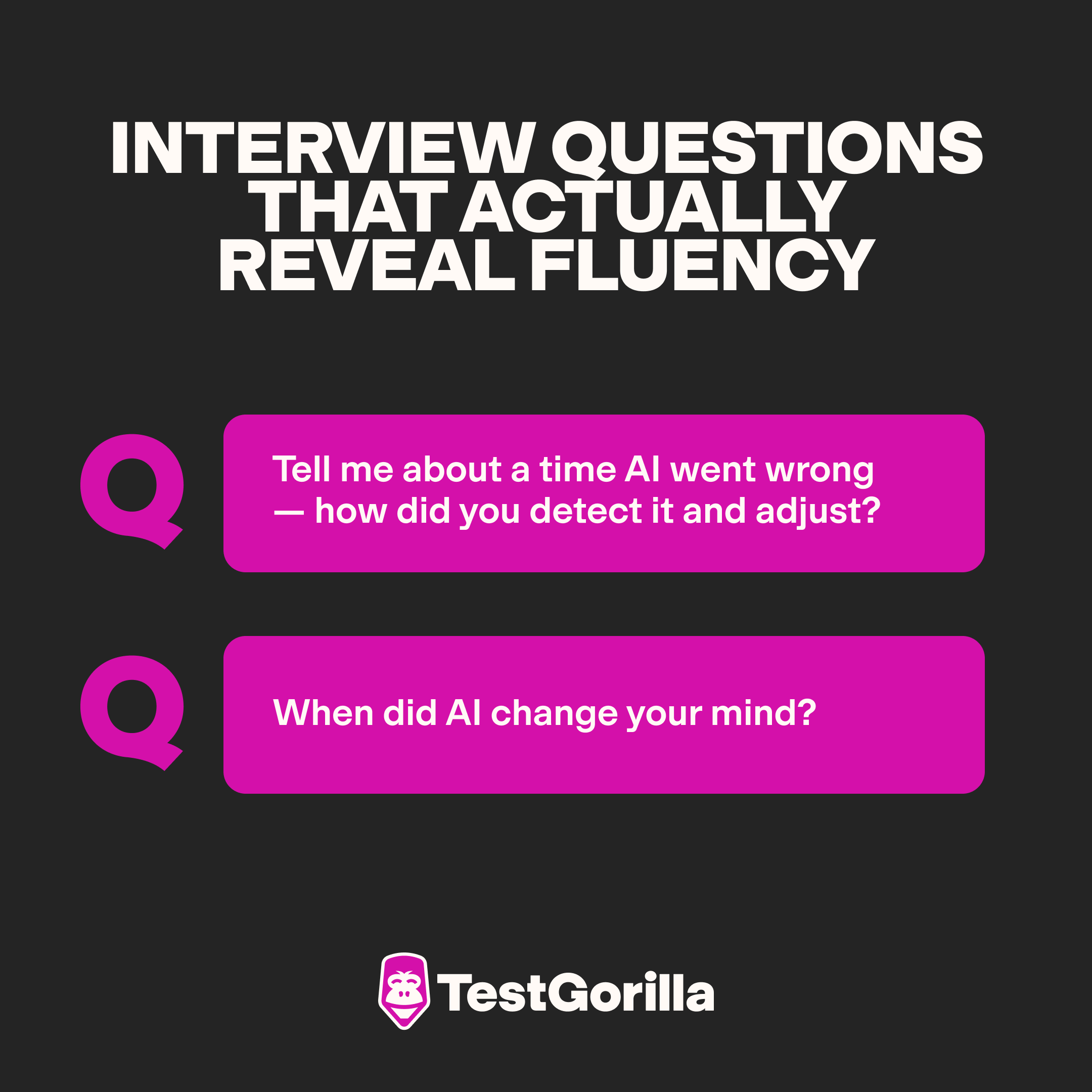 Interview Questions That Actually Reveal Fluency graphic