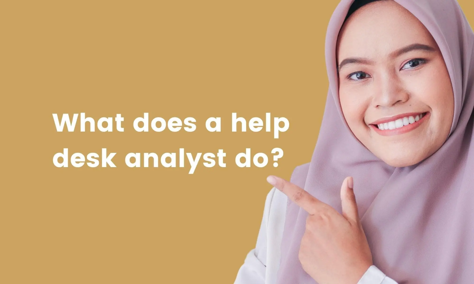 What does a help desk analyst do? TestGorilla