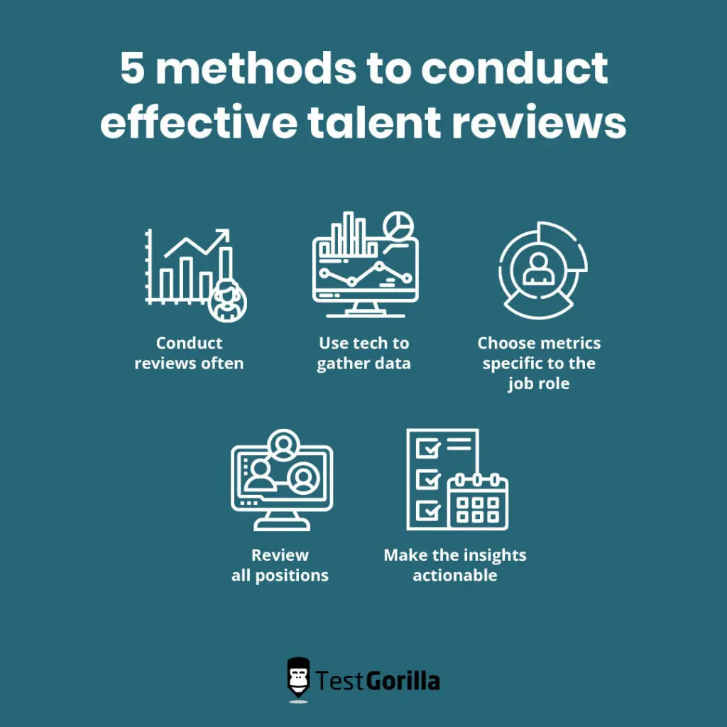 methods conduct effective talent reviews