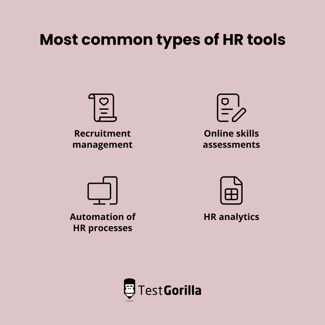 Most common types of HR tools