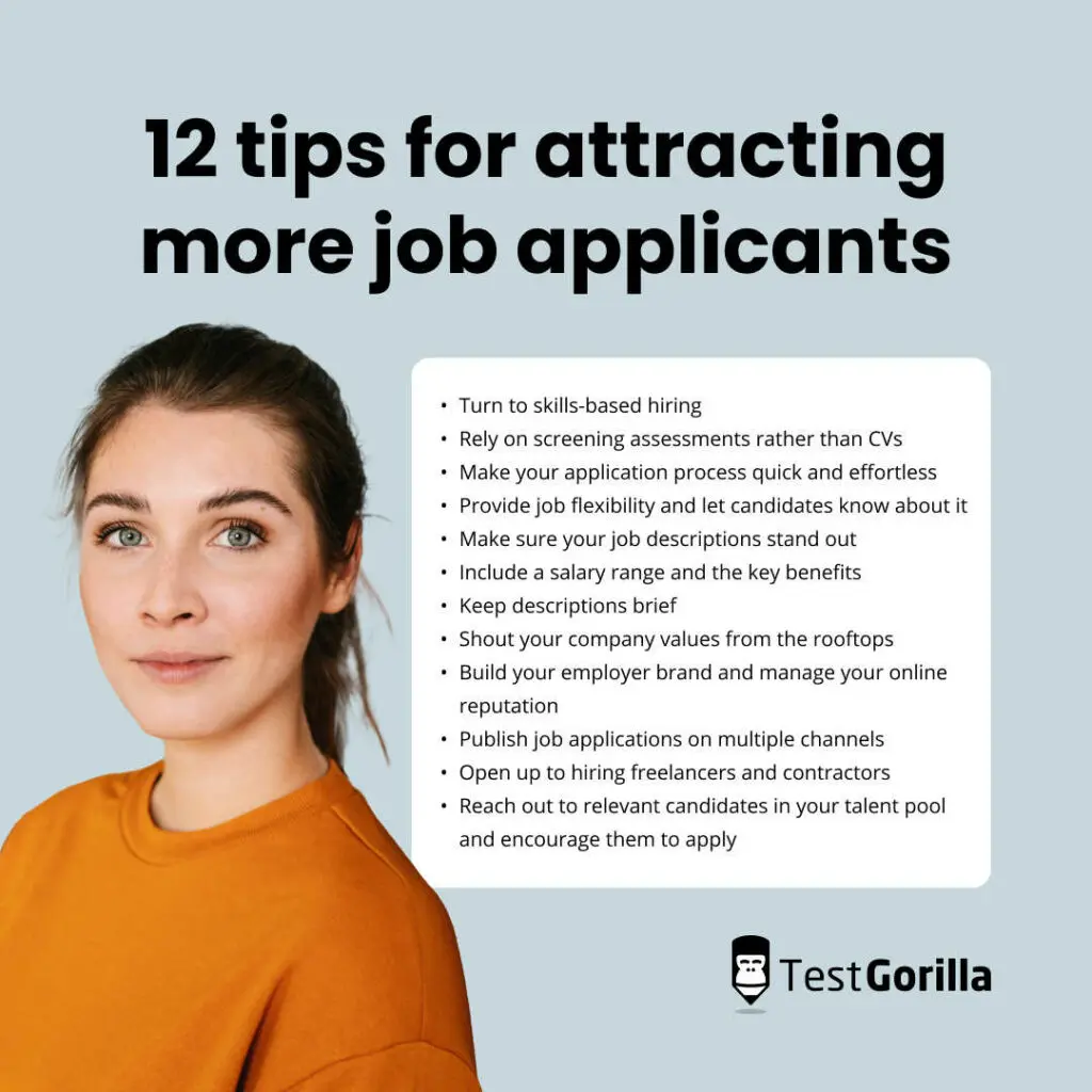 How to increase job applicants: 12 best practices for recruiters