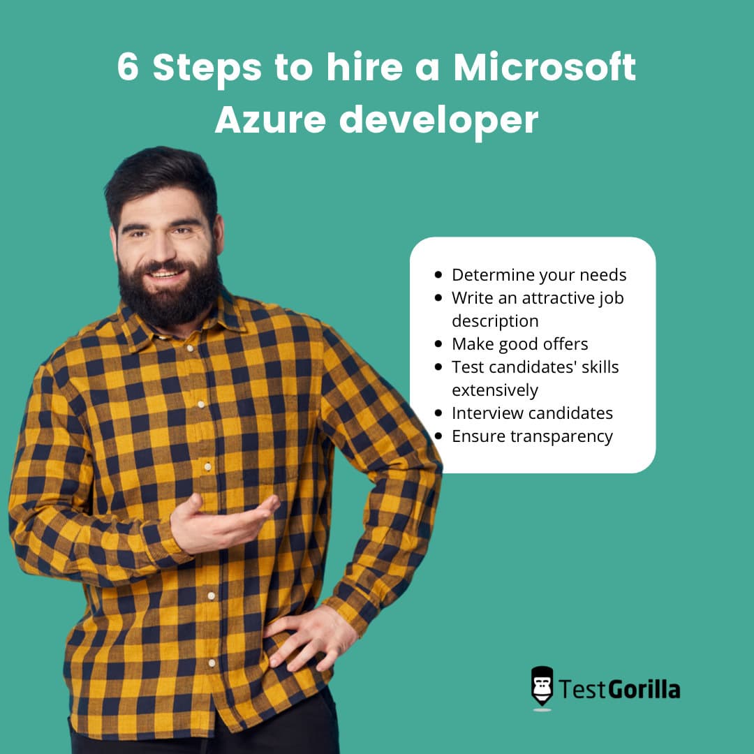 6 Steps to hire a Microsoft Azure developer