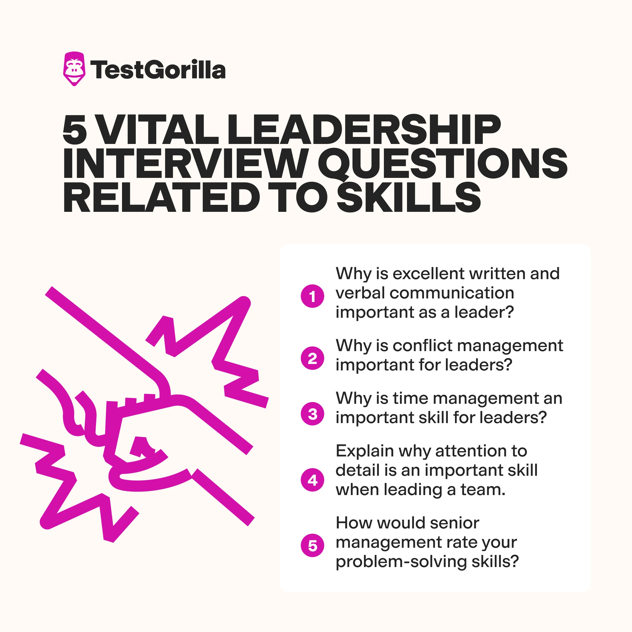 5 vital leadership interview questions related to skills