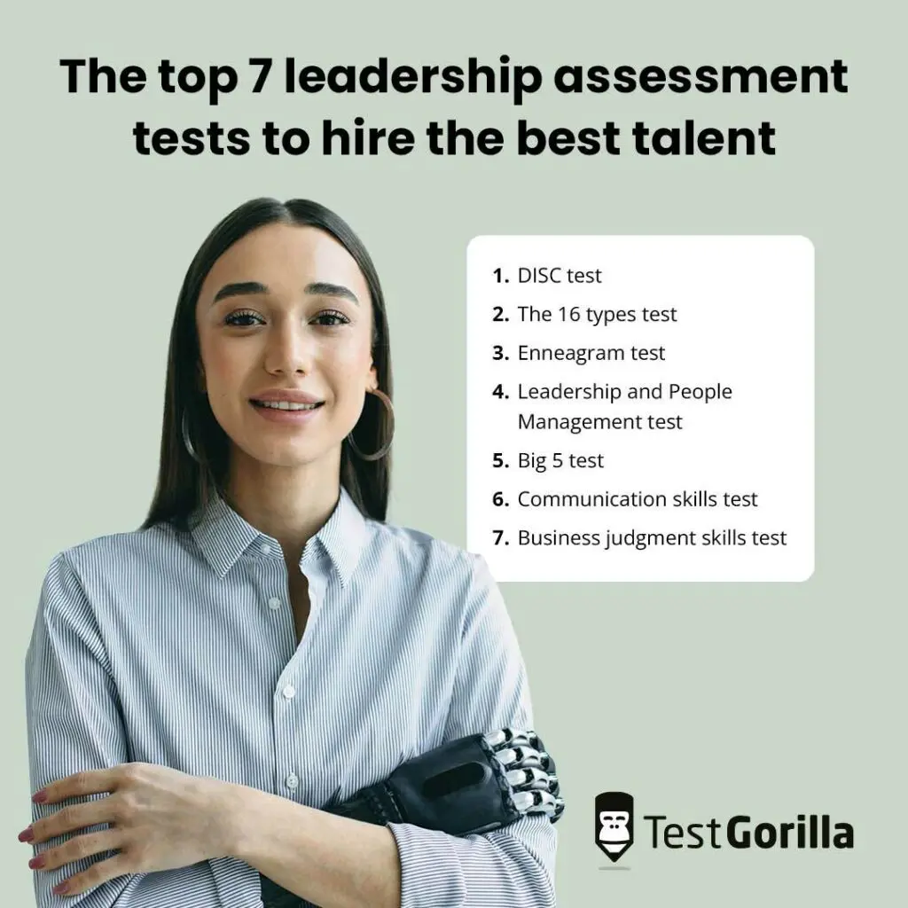 The top 7 leadership assessment tests - TG