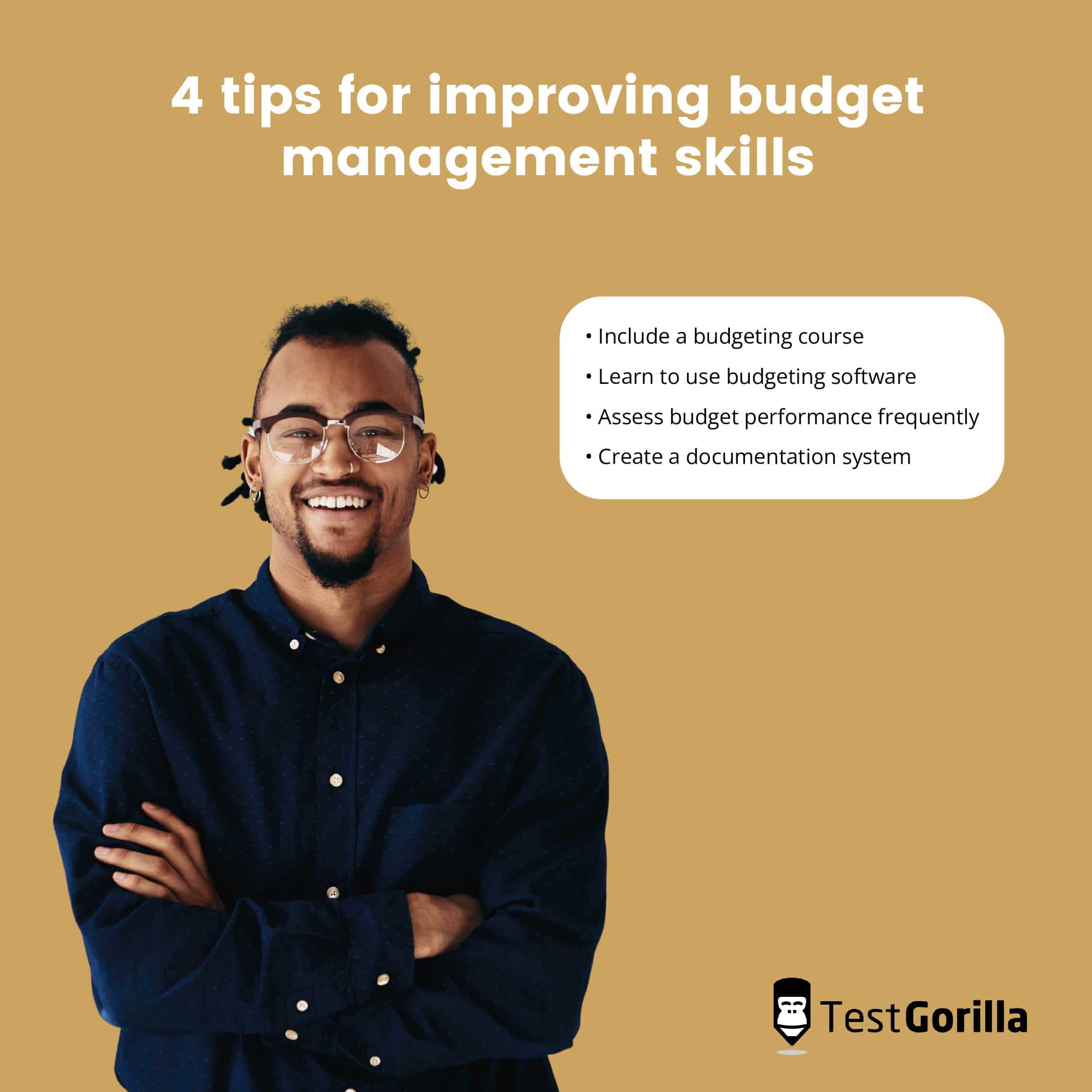 4 tips for improving budget management skills