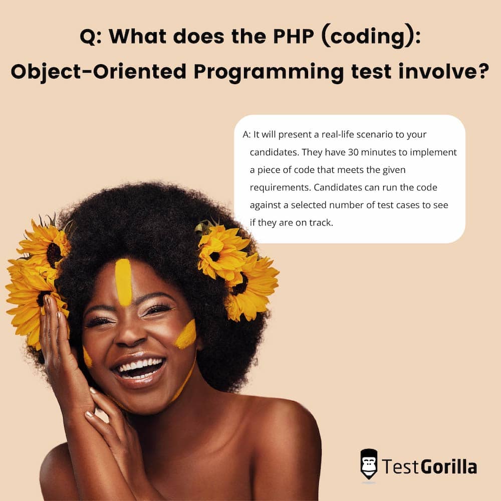 what does the PHP test involve