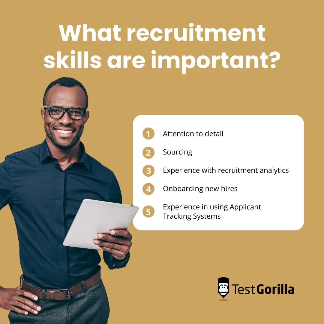 which recruitment skills are important