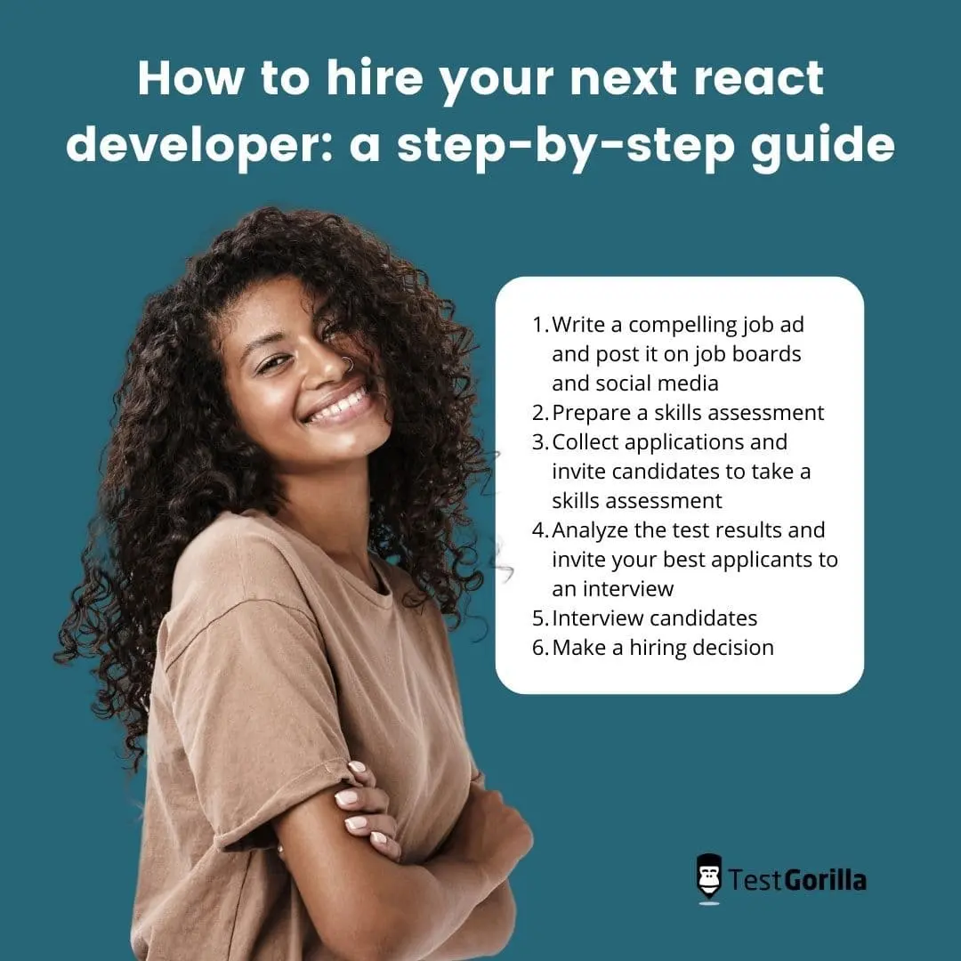 How to hire your next React developer: a step-by-step guide
