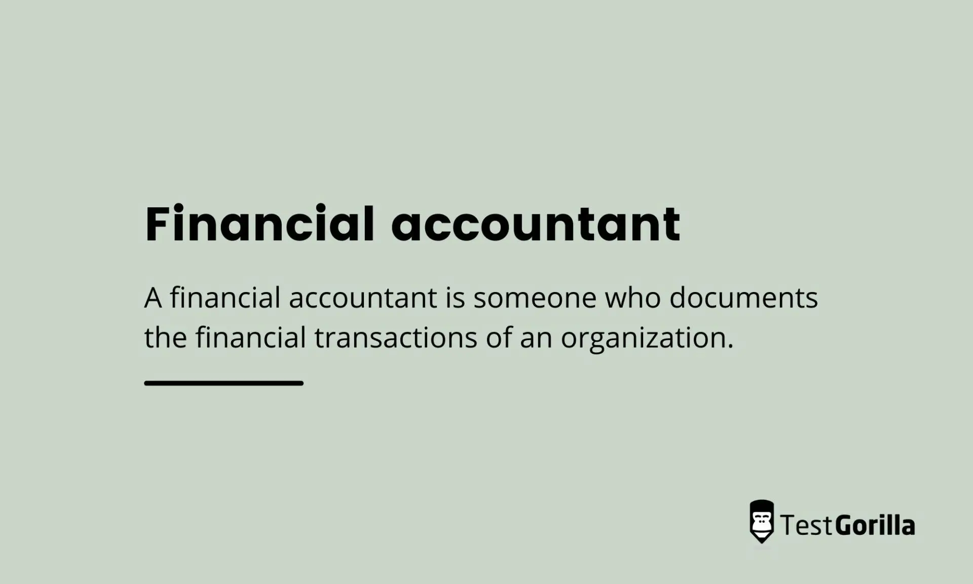 financial account definition
