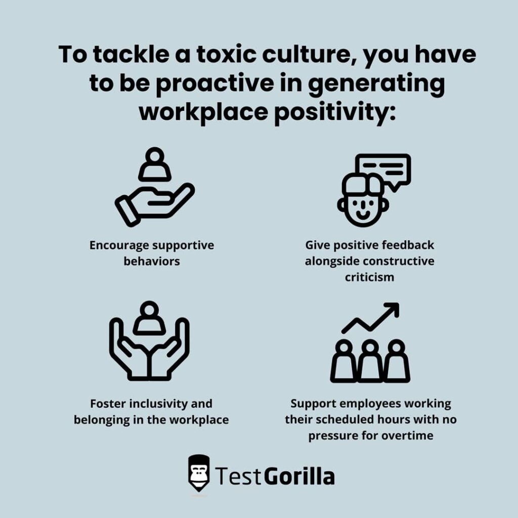 how to be proactive in generating workplace positivity