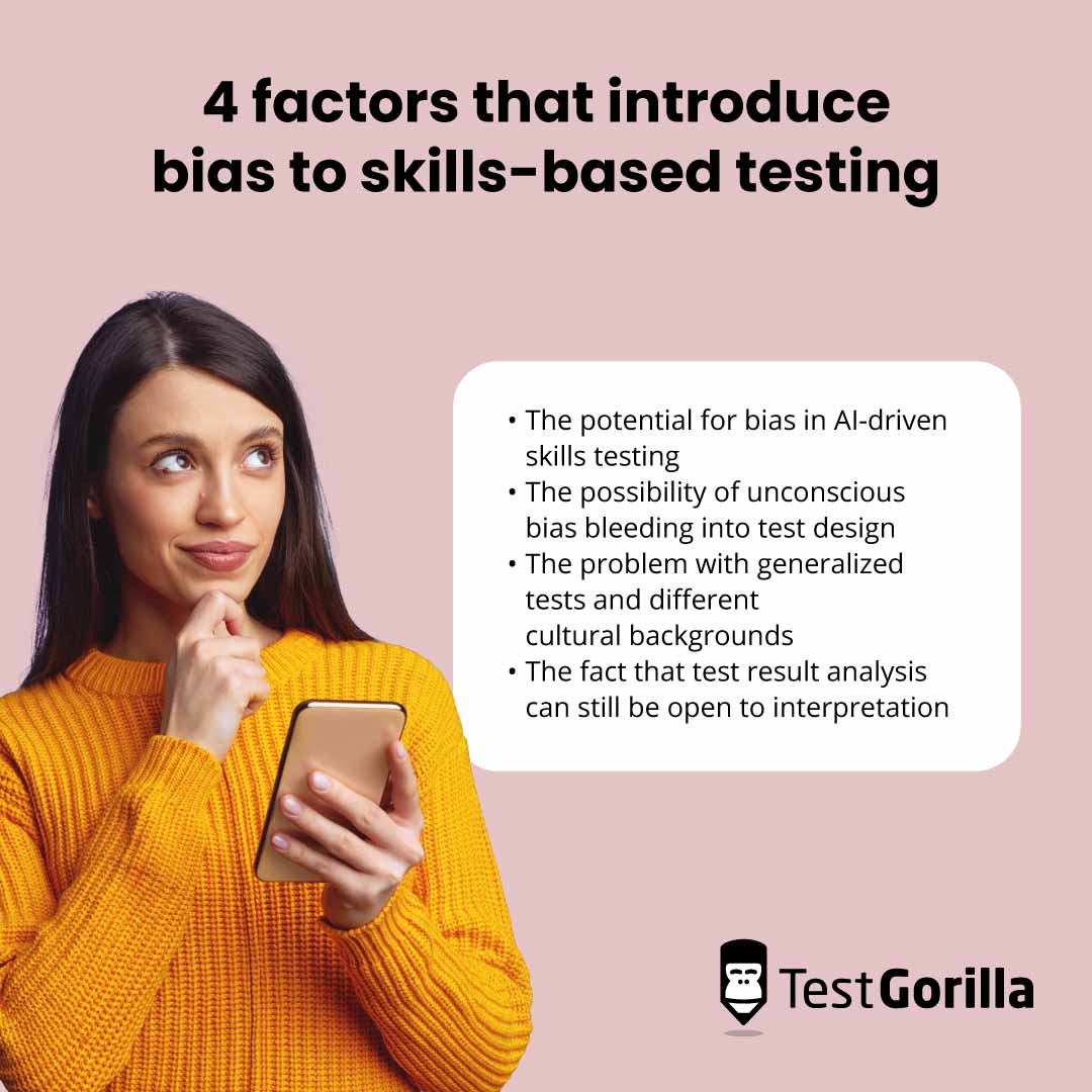 4 factors that introduce bias to skills-based testing