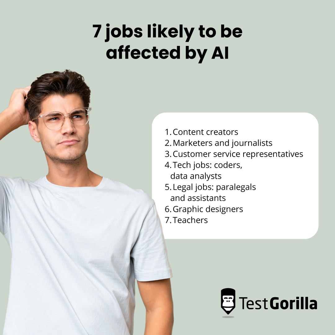 7 jobs likely to be affected by AI