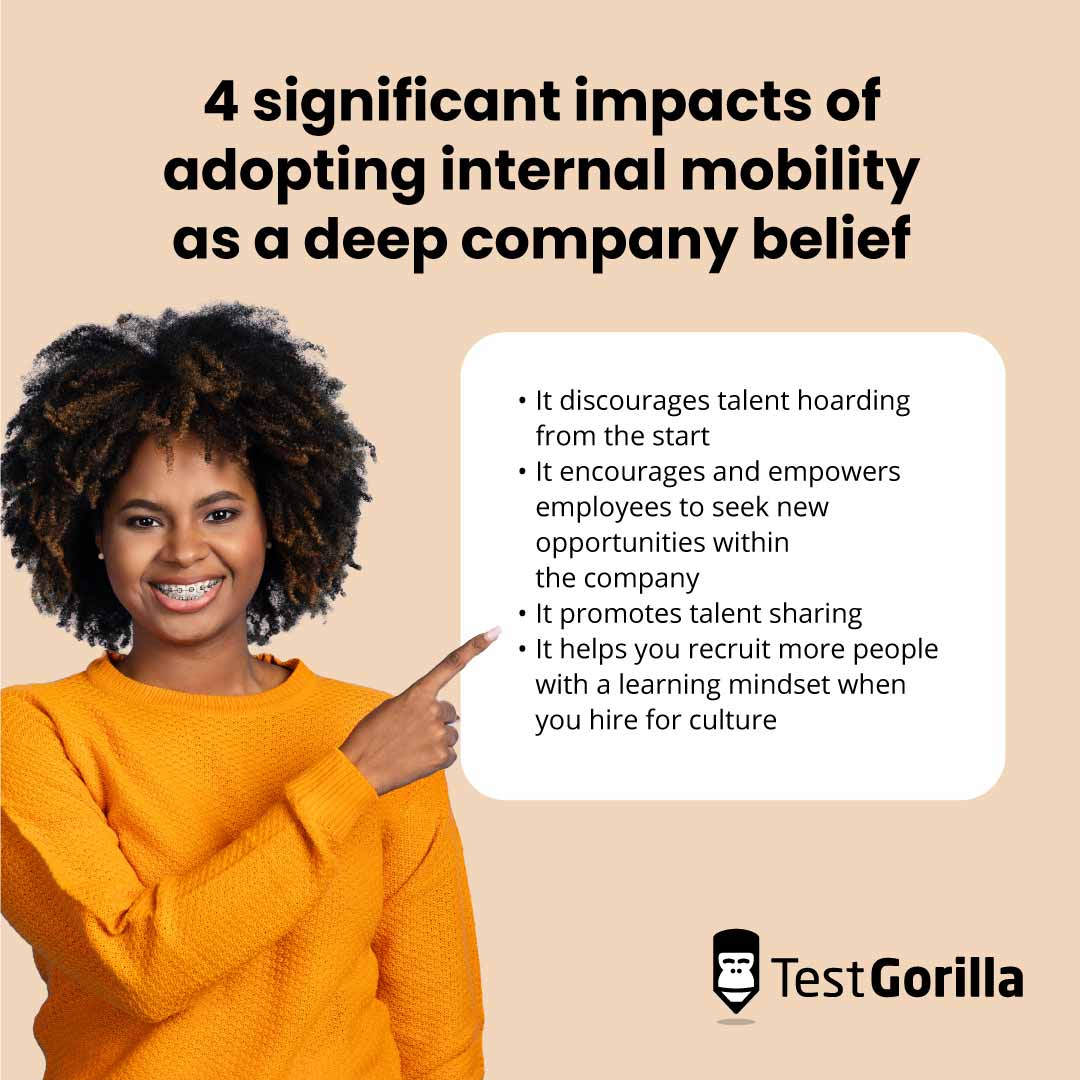 4 significant impacts of adopting internal mobility as a deep company belief