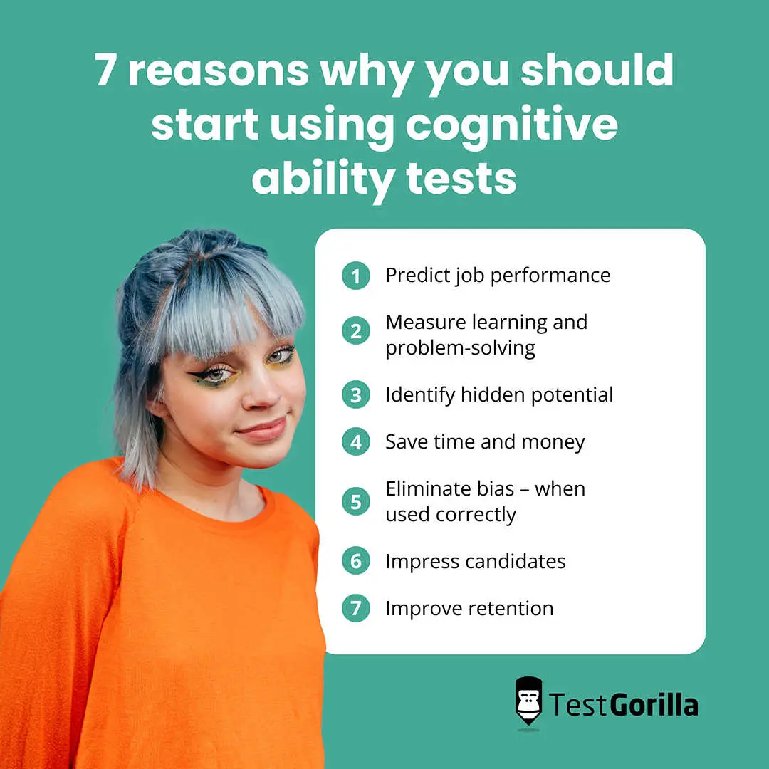seven reasons why you should start using cognitive ability tests