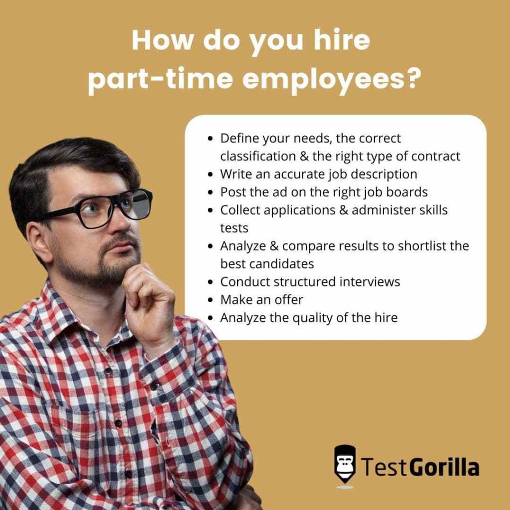 how do you hire part-time employees