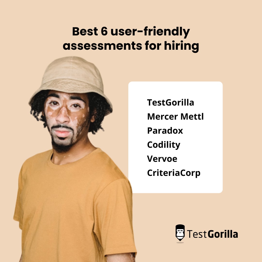 Best six user friendly assessments for hiring
