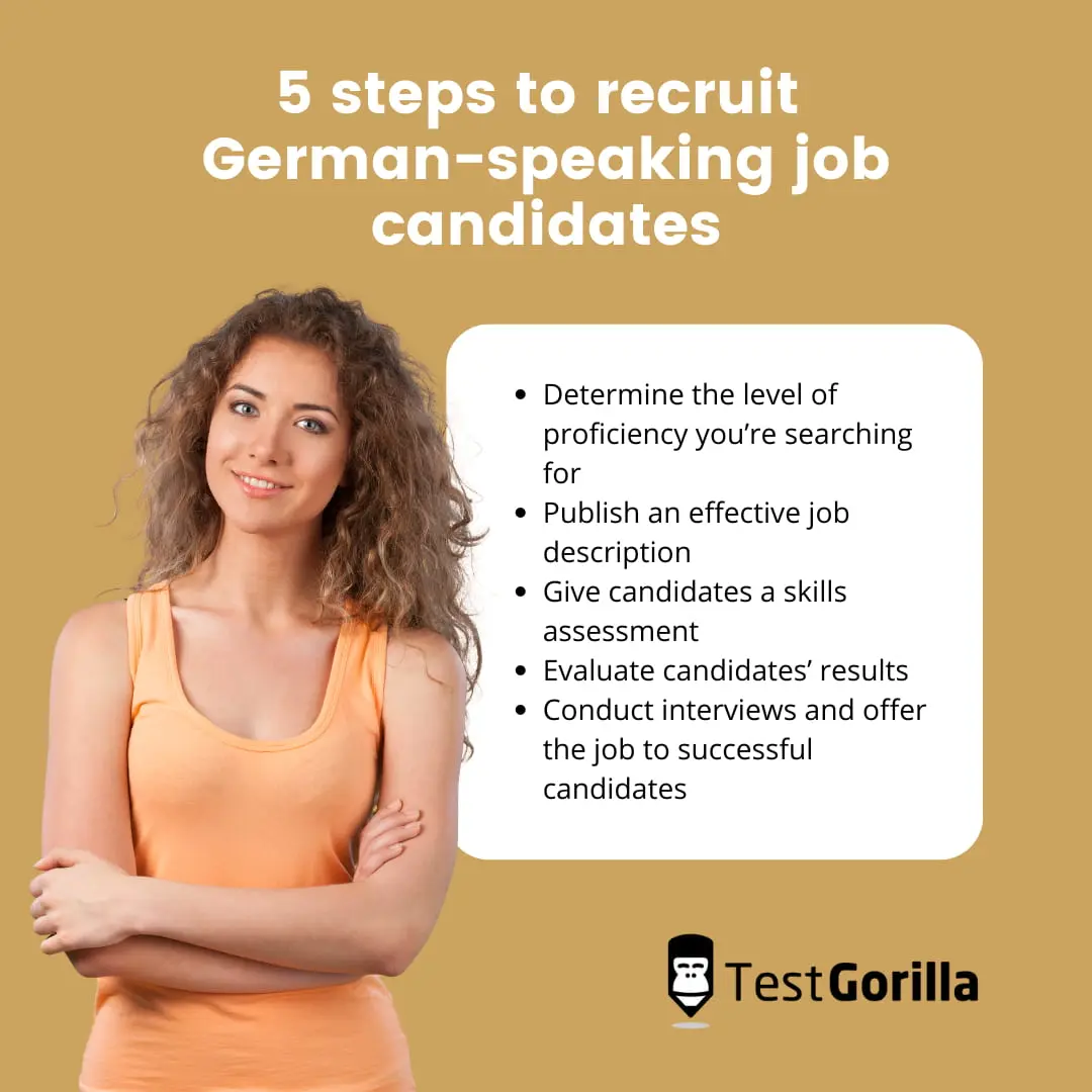 5 steps to recruit German-speaking job candidates