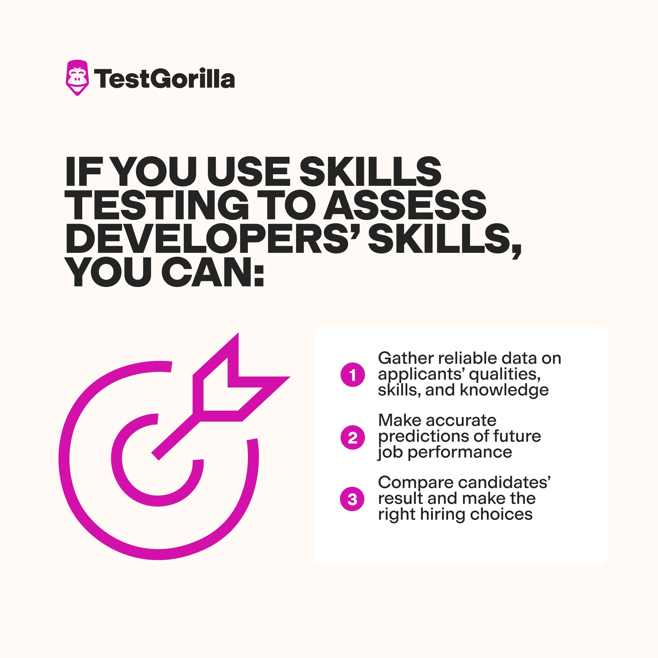 Why use skill testing to assess developers’ skills 