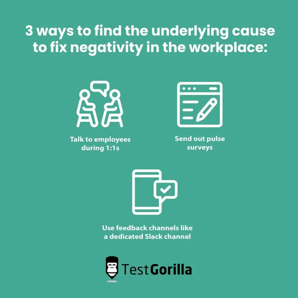 3 ways to find the underlying cause to fix negativity in the workplace