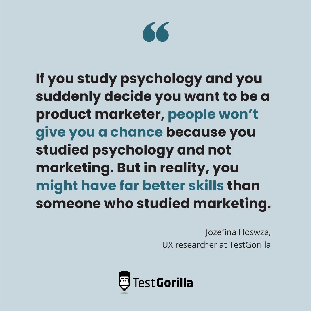 Jozefina Hoswza TestGorilla quote