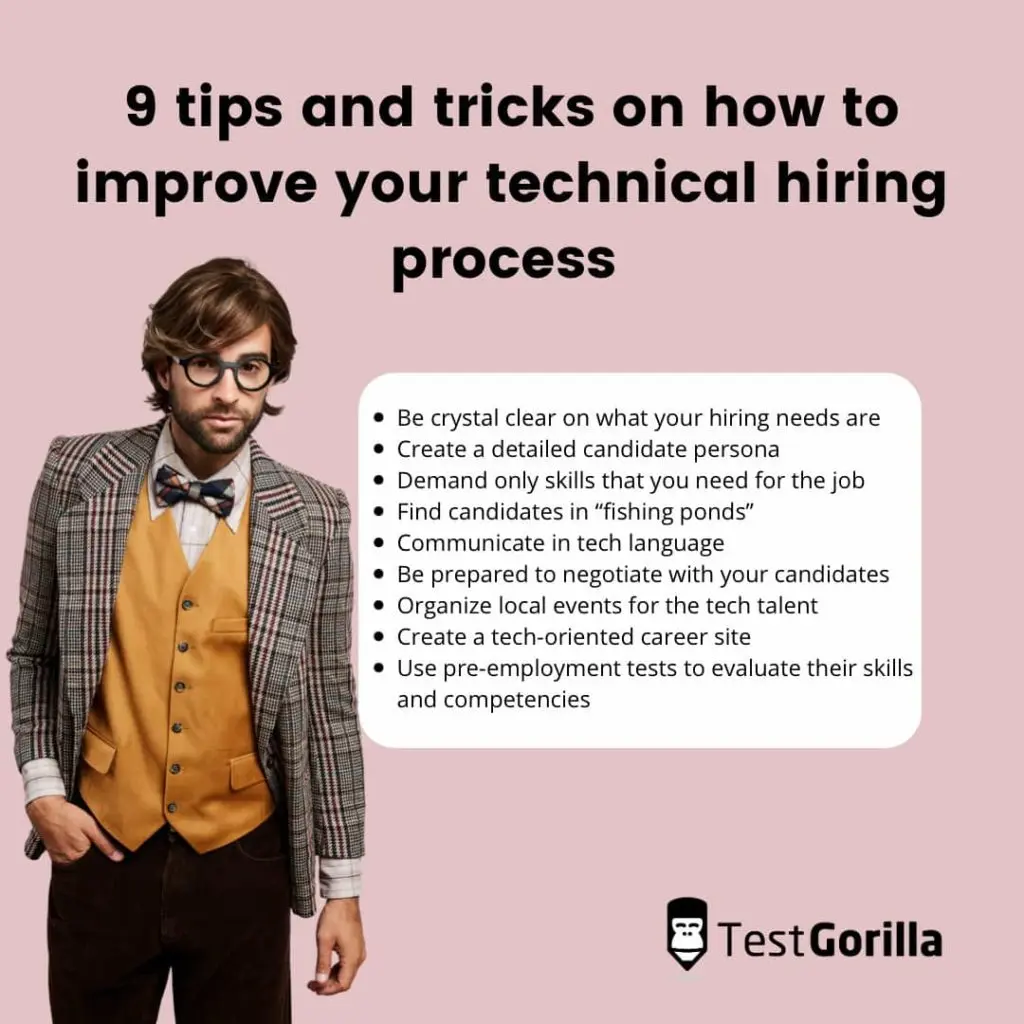 tips and tricks to improve your technical hiring process
