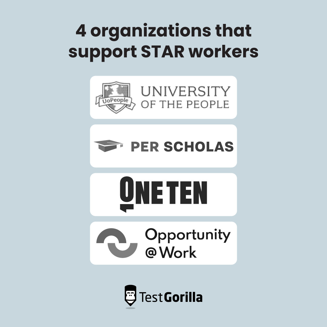 4 organizations that support STAR workers