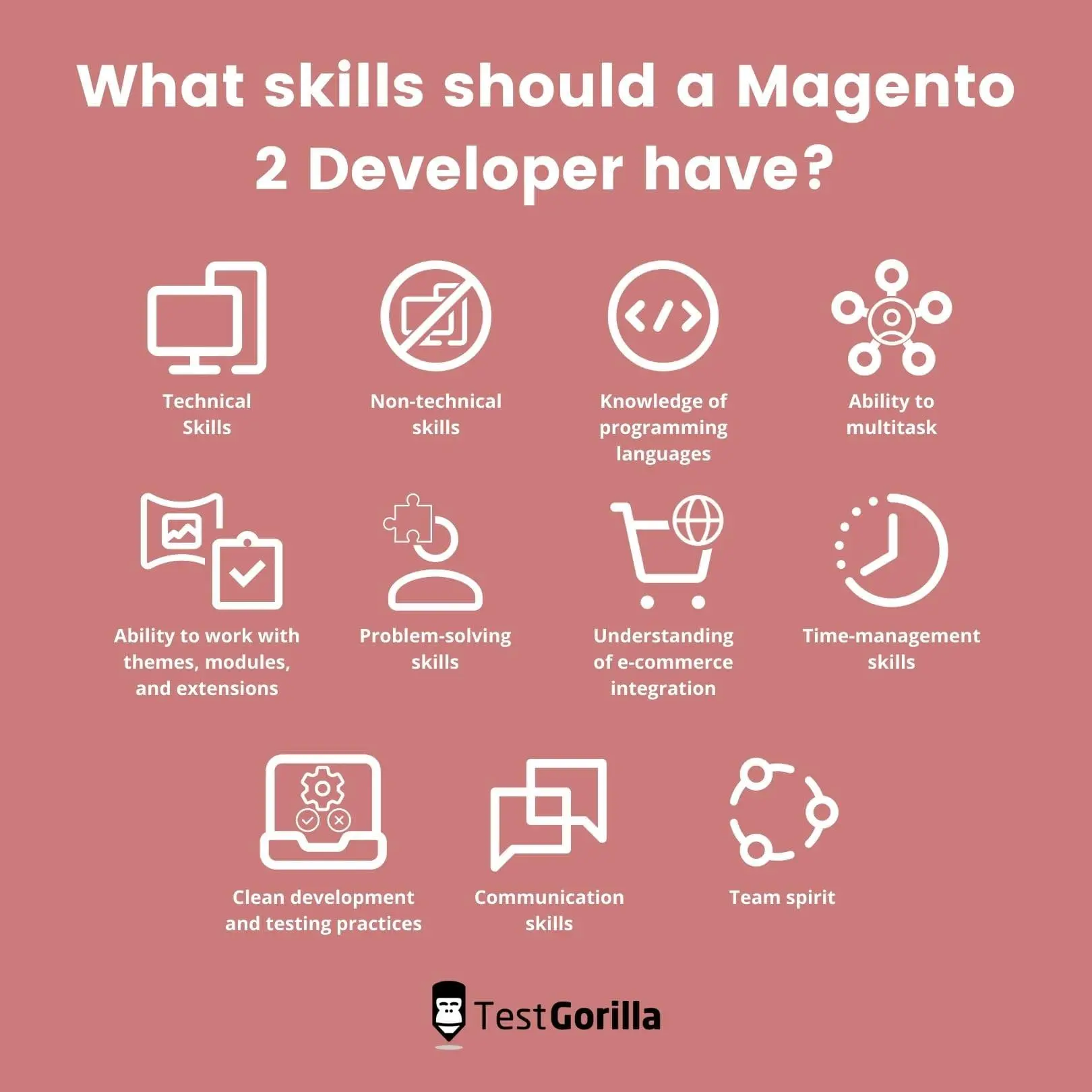 what skills should a top Magento 2 developer have?