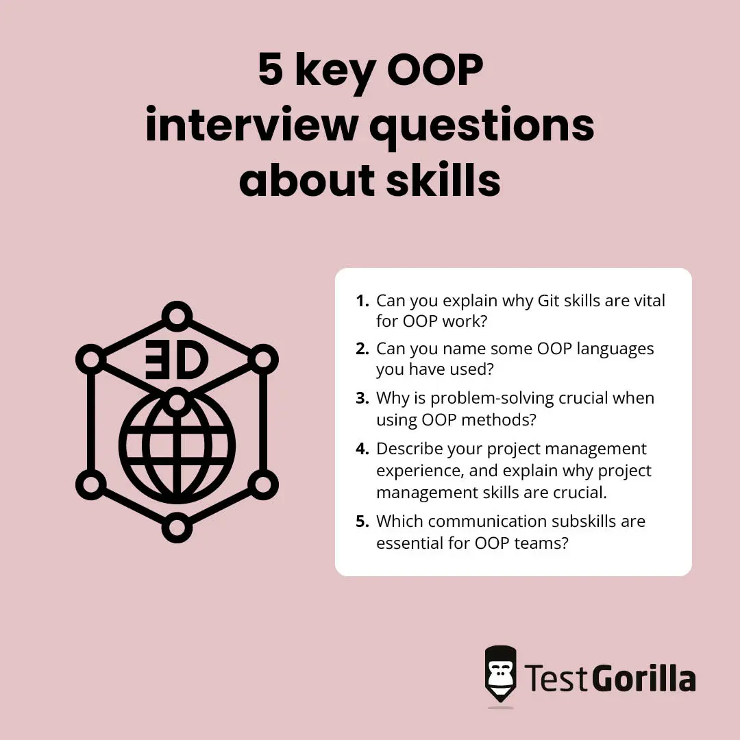 Key OOP interview questions about skills