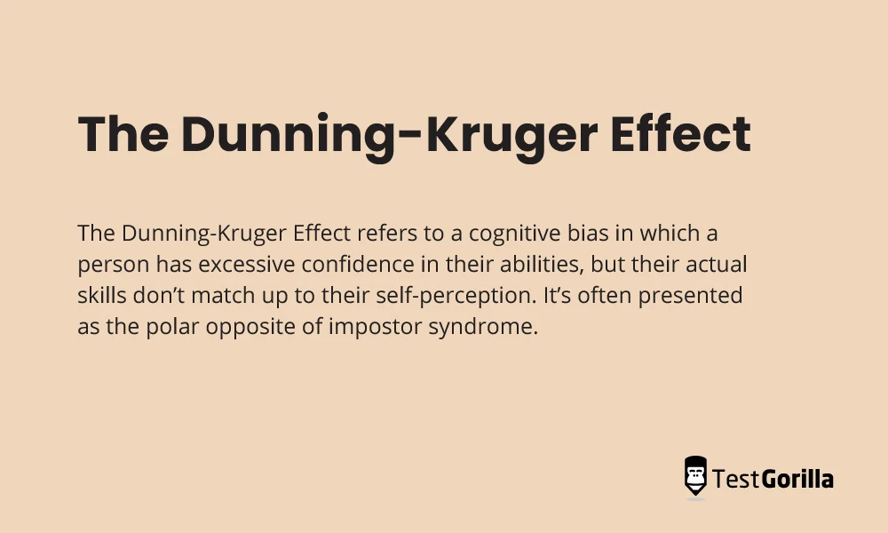 The Dunning-Kruger effect definition