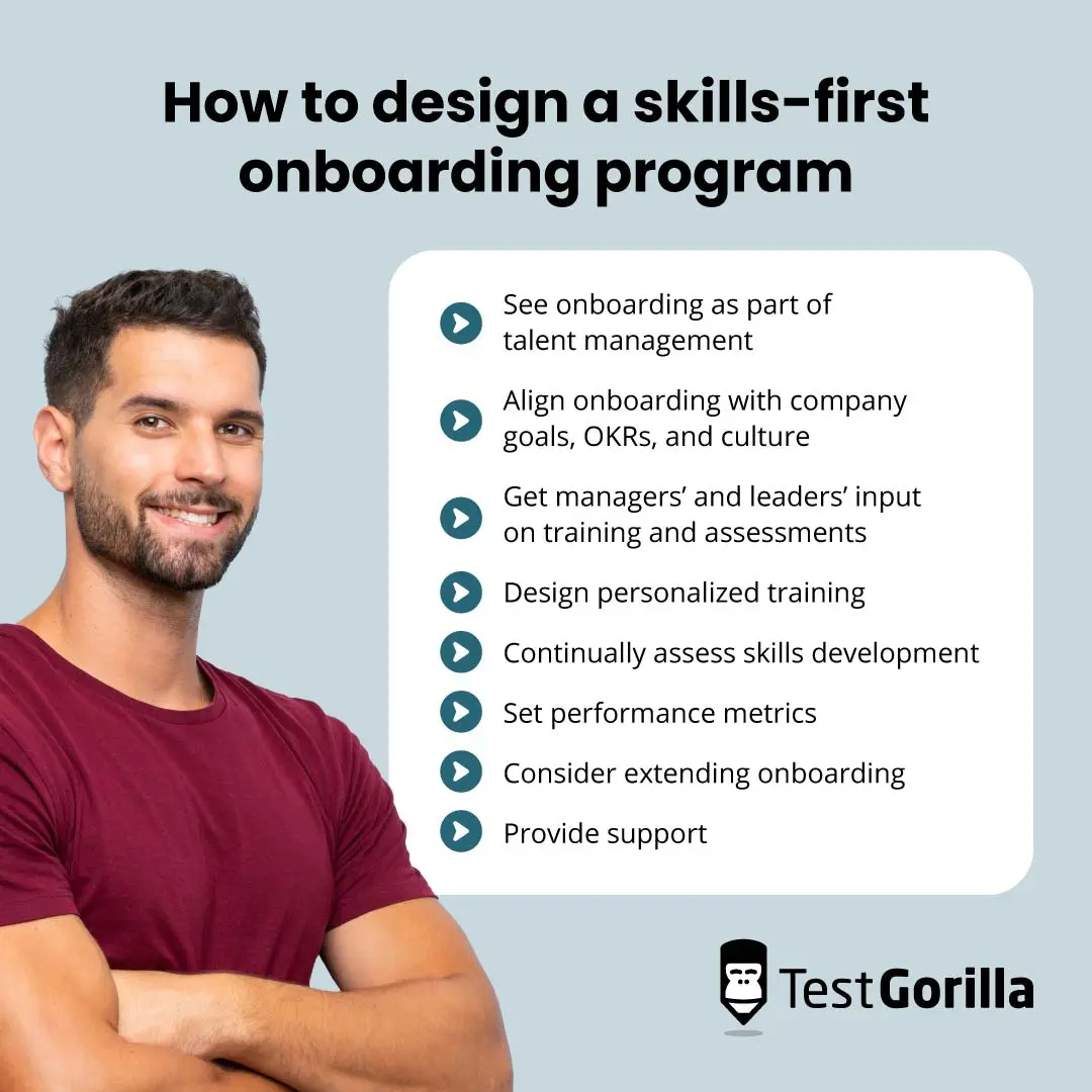How to design a skills-first onboarding program in 8 steps