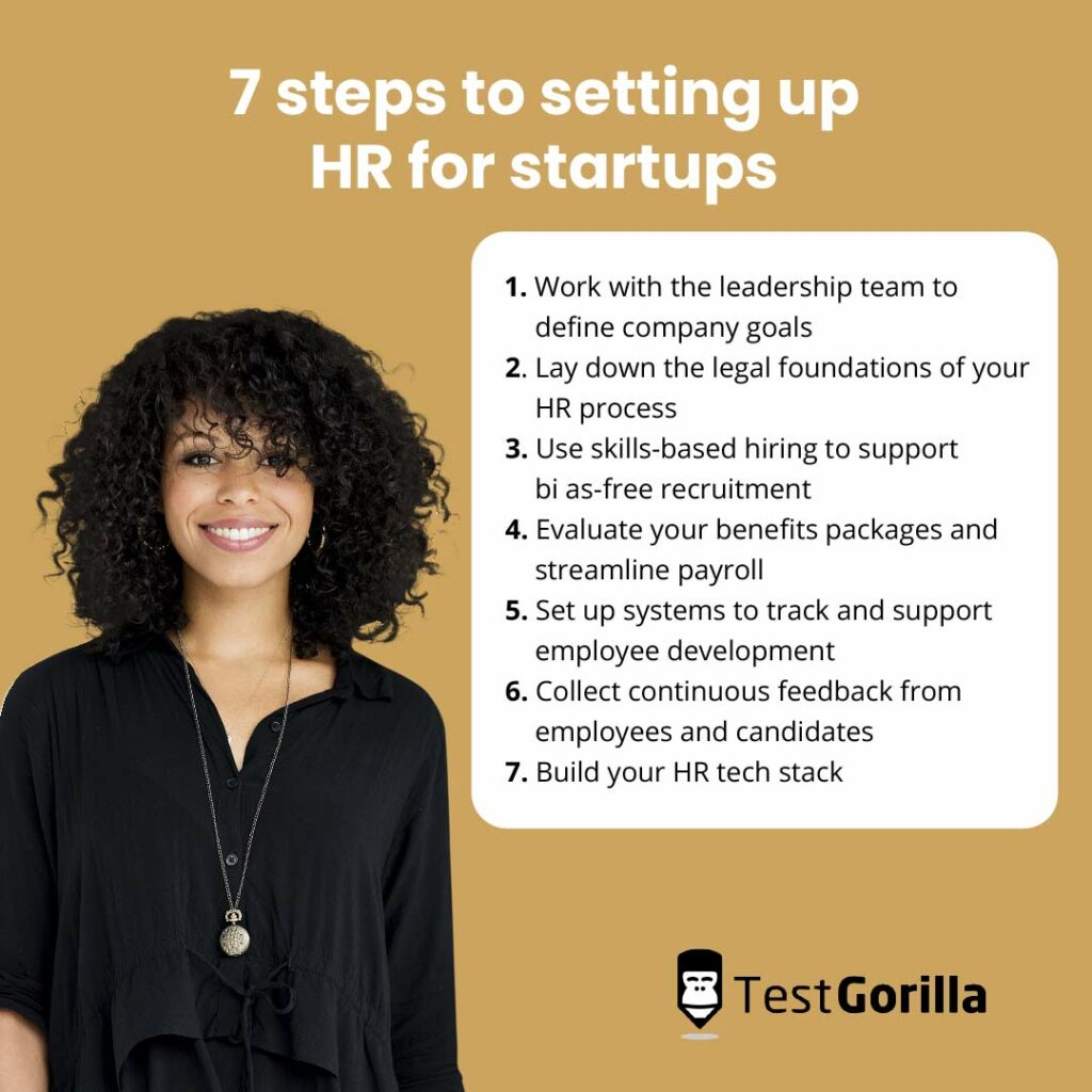 7 steps to setting up HR for startups