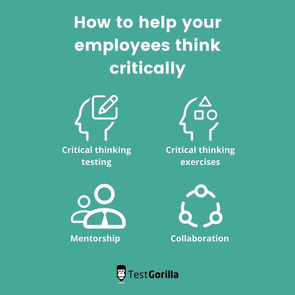 how to help your employees think critically