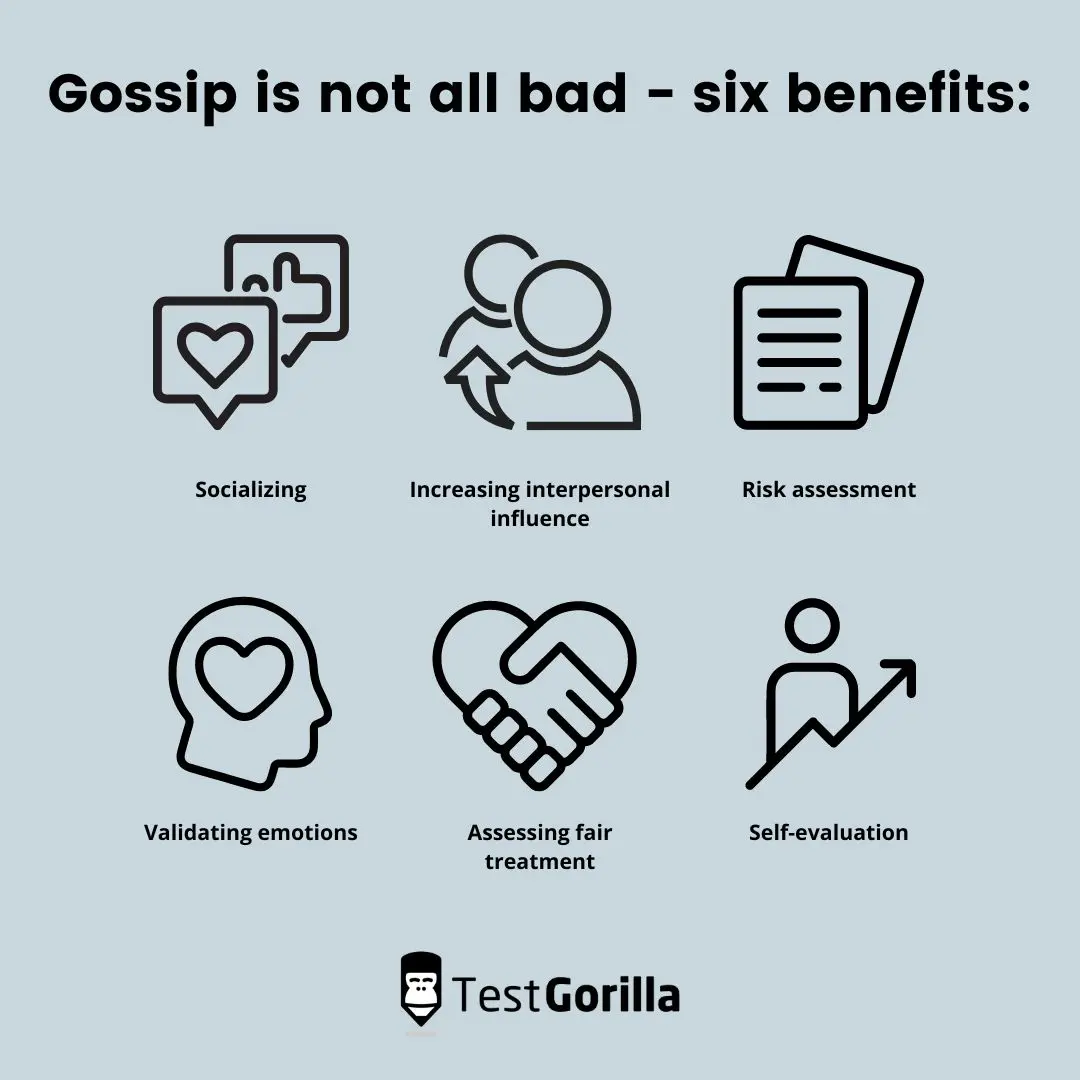 Six benefits of gossip