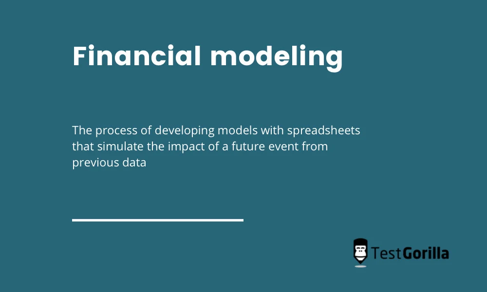 image showing what is financial modeling